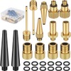 SELIACR Bicycle Valve Adapter Set, 24 Pieces Bicycle Valves Set