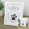 Paw Print Keepsake Frame Kit with Inkless Pad - 2