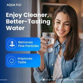 Aqua Flo 41407004 QCRO GAC Carbon Filter Replacement – Quick Change Cartridge for Aqua Flo QCUF 4-Stage Reverse Osmosis Systems, Improves Taste and Odor, 2000 Gallons Filter Capacity, Easy Install