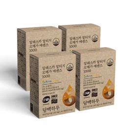 A simple day Simple Day Alaska Altige Omega Essence 1000 120 Capsules 4 Months 4 Boxes Vitamin D600IU / 담백하루 알래스카 알티지 오메가 에센스 1000 120캡슐 4개월 4박스 비타민D600IU