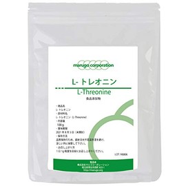 L-トレオニン 粉末 100g 国内製造 必須アミノ酸 パウダー 計量スプーン付き