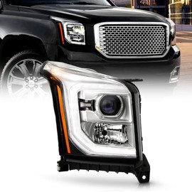 KEEKPO - For 2015-2020 GMC Yukon HID/Xenon Type Factory Style LED DRL Projector Headlight Headlamp Replacement Passenger