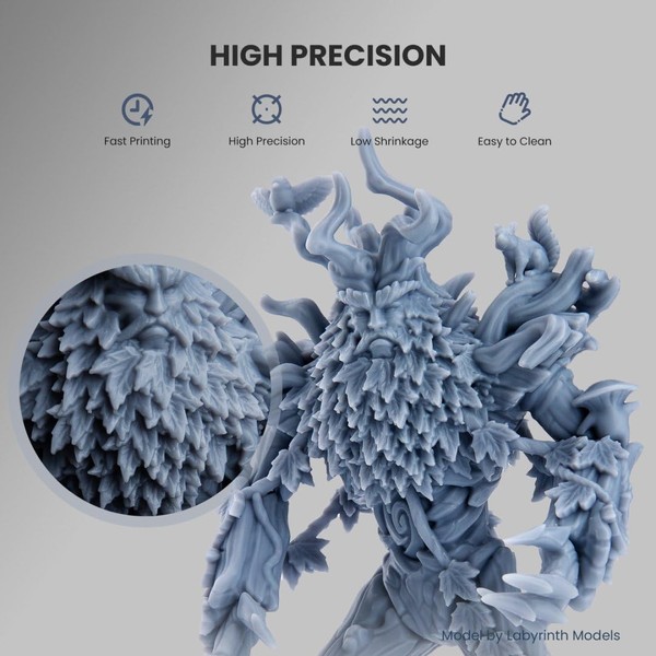 ELEGOO ELEGOO 8K Standard Photopolymer 3D Printer Resin, 405nm UV-Curing