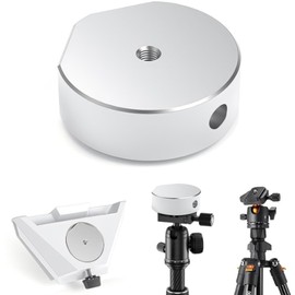 Starlink Mini Mount, Aluminum Alloy Tripod Adapter for Starlink Mini 1/4"-20 Thread, Starlink Mini Accessories, Compatible with Standard 1/4" Tripods, Road, Vans, Motorhome, etc