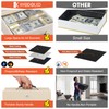 KYODOLED Fireproof Document Box with Key Lock, Safe Storage Box