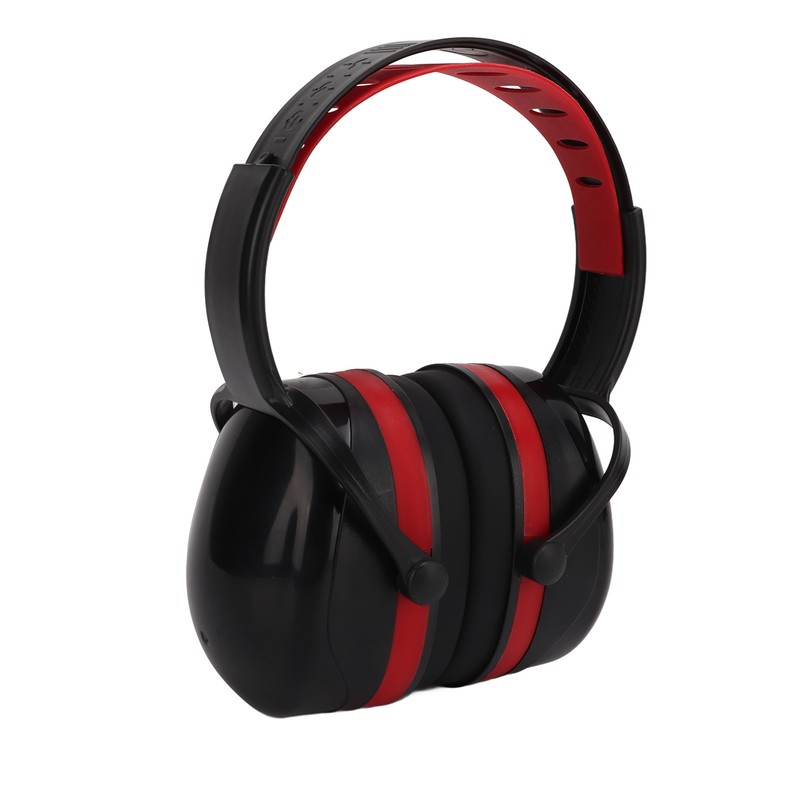 Hearing Protection Ear Muffs 24dB NRR Adjustable 360° Rotating Shell