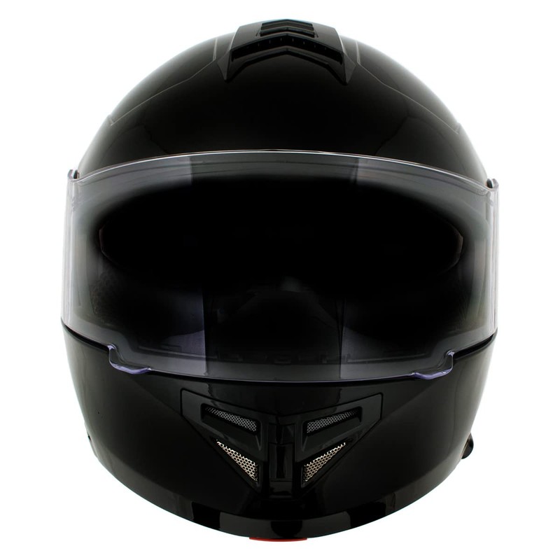 Milwaukee Helmets H7000 Glossy Black MayDay Modular Full Face Wireless