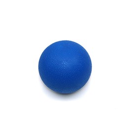 Massage Lacrosse Ball for Myofascial Relaxation Shoulder and Neck Acupressure Yoga Fascia Ball TPE Material Muscle Relaxation Massage Hockey Ball (Blue)