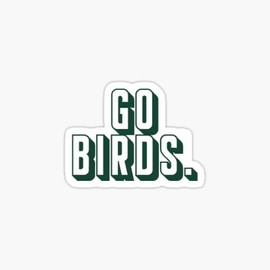 Go Birds Love Philly Eagle Vinyl Decal Sticker (3" inches)