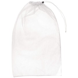 BSN Resistente Bolsa de Equipo de Malla, Blanco, 32" x 36"