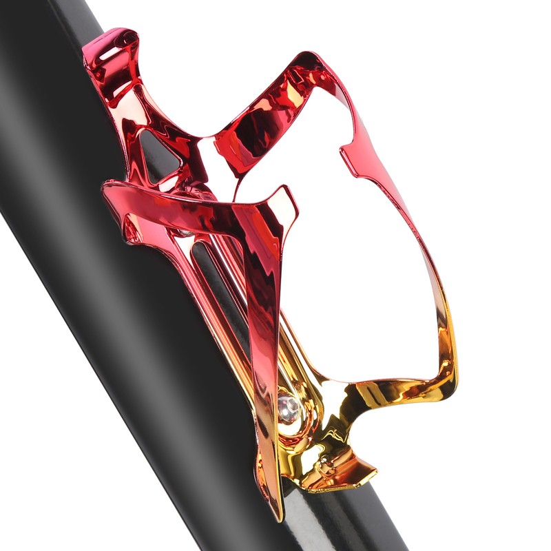 Aluminum Alloy Mountain Bike Water Bottle Holder Cage Bottle Secure
