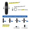 GICOOL 16" Flat-Free Solid Tire and Wheel, 4.80/4.00-8" Wheelbarrow Tire,