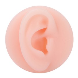 Professional Soft Silicone Ear Model Fake Ear Display Sample Ear Acupuncture Practice ModelRight Ear