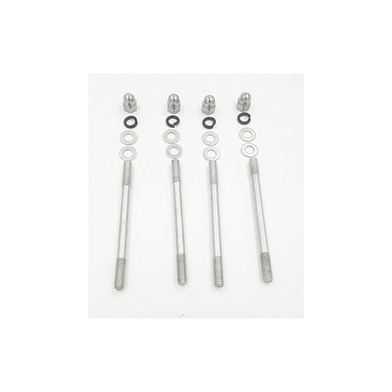 CDHPOWER M8 Double Ended Bolts Set for Gas Engine Motor