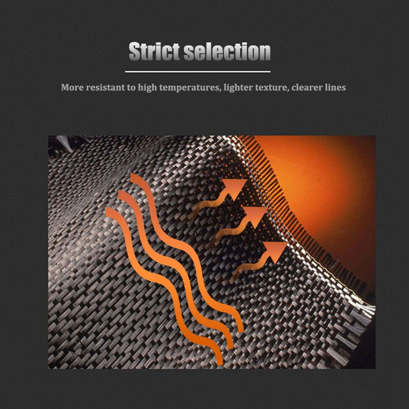 4Pcs Console Armrest Side Cover Carbon Fiber Trim Sticker Fit