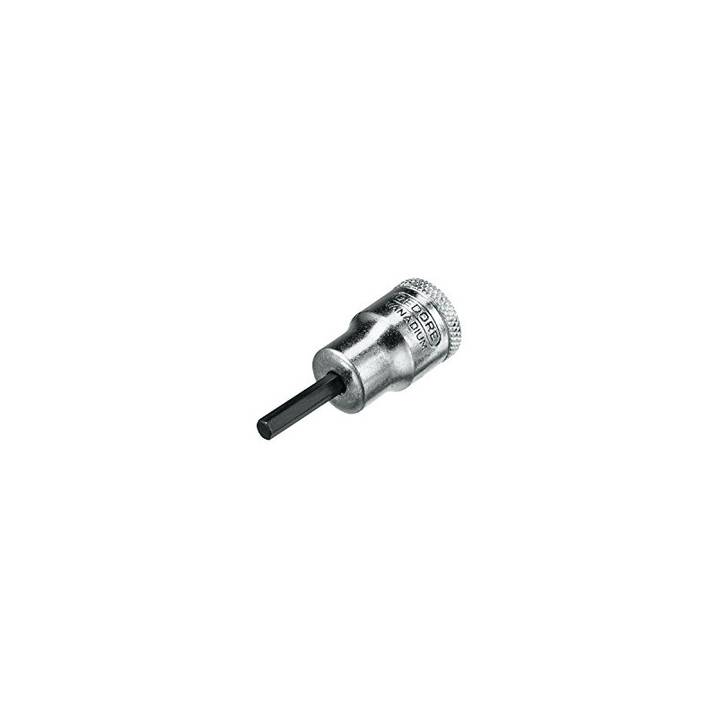 Gedore IN30 6241010 Hexagon Bit Socket, 3/8, 0.2 inches (4
