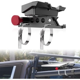 Starlink Mini Mount for RV Ladder, Starlink Mini Quick Release Mount with Hose Clamp, Camper Roof Railing Mount