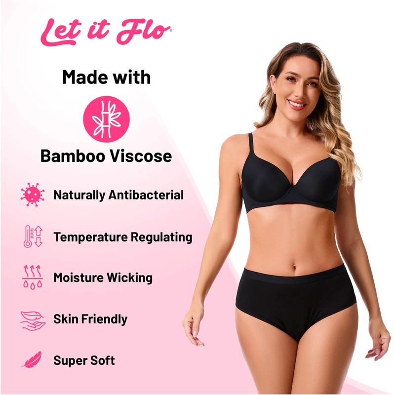 Let it flo Let it flo 1PK Ladies Period Briefs