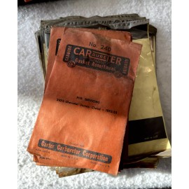 Carter NOS Carter YF Carburetor 2101S Rebuild Gasket Kit  1953 Chevy & more