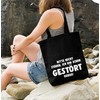 Jute Bag please do not disturb I'm disturbed enough already