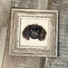 Boykin Spaniel Machine Embroidered and Framed! Other Breeds Available! -
