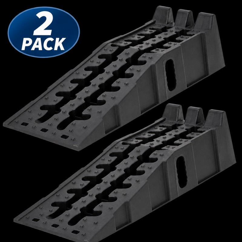 2 Pack 12,000 LB Heavy Duty Vehicle Ramps for Cars