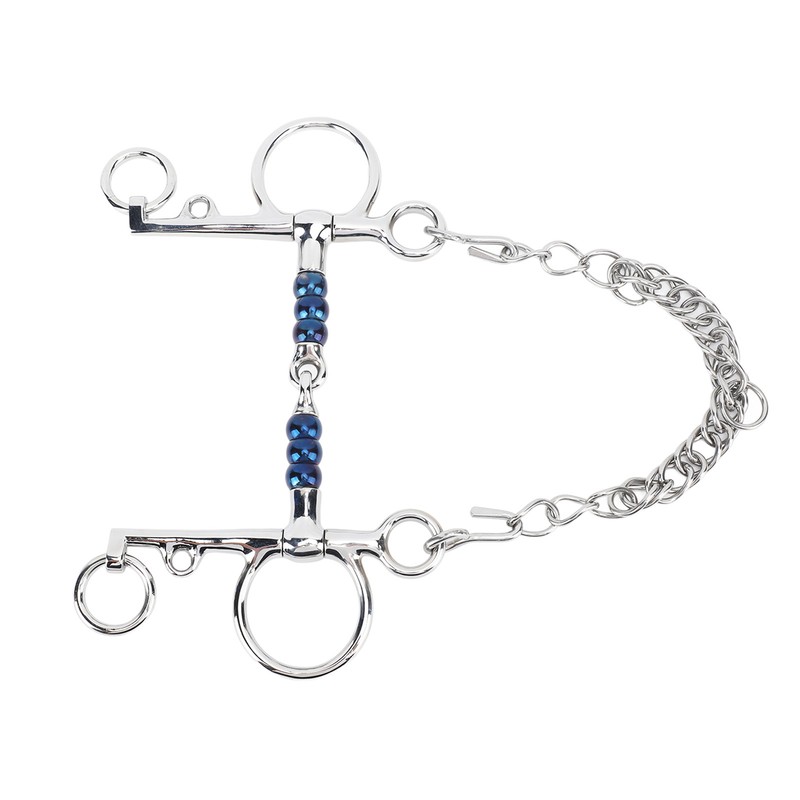 Horse Mouth Bit 125mm Stainless Steel Horse Snaffle Bit for