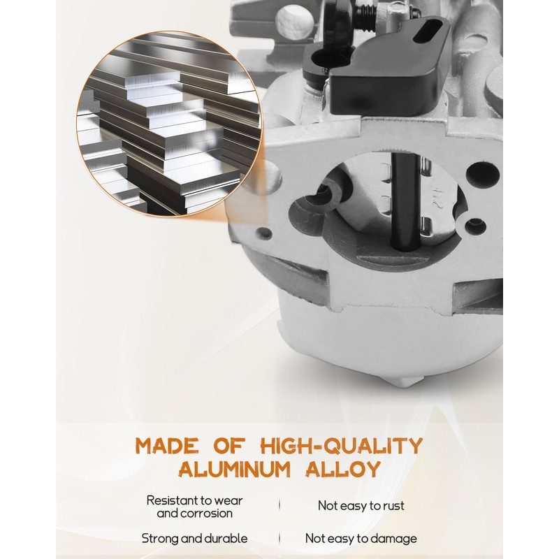 JUWEVAZU 224cc 224 cc Carburetor Fit for Champion 100424 27Ton