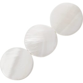 Jiayouy Gold White Shell Inlay Trumpet Finger Buttons for Trumpet Accessory Replacement 3 Pcs