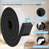 Bantie 1"×2" EVA Foam Strips with Adhesive Weather Stripping Tape