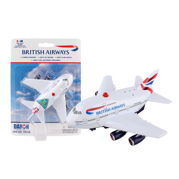 Daron Toy Airplane with Light and Sound