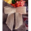 POSHNPRETTY Set of 12 Burlap Jute Pre Tied Bows On