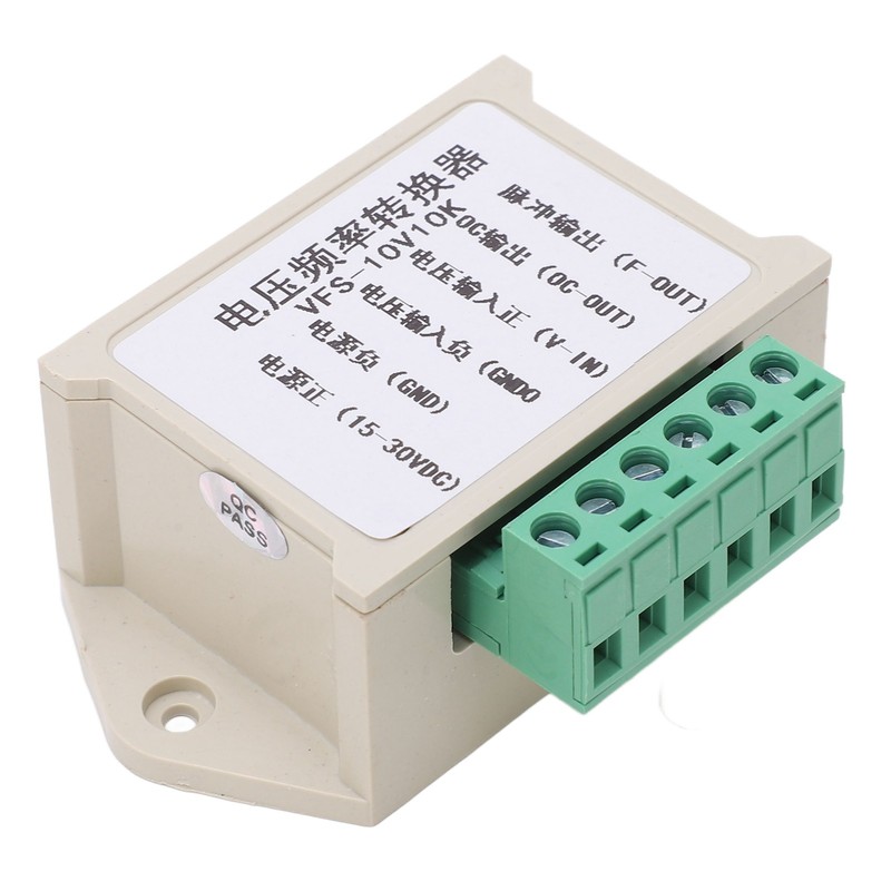 Voltage Frequency Converter Module ABS Housing Signal Conversion Module 0‑10V