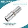 sourcing map 2Pcs 3/4" to 5/8" Hose Barb Reducer Pipe