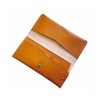 Cowhide Leather, Bill Size, Extra Small Long Wallet, Over'd-lap Mini