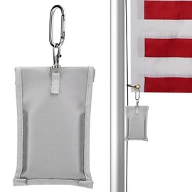 YHKJYH Flag Weight Bag 450 g Flag Weight Waterproof Flag Bag Flagpole Accessories for Flag on Flagpole (450, g)