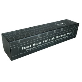 MOOI Your Style, Your Way XL Desk Mat with 130+ Excel Shortcut Keys – Waterproof & Non-Slip Surface – 31.2x11.8” Office Mat for Keyboard & Mouse – Study & Work Gift for Excel Users and Analysts