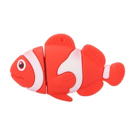 Cartoon U Disk Red Clownfish Appearance High Speed Bulk Storage Flash Drive Memory Device64GB