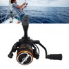 Carbon Spool Lightweight Reel with Ergonomic Handle, Smooth Line Release,