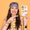 10 Sheets Happy Easter Temporary Tattoos Bunny, Egg, and Fun