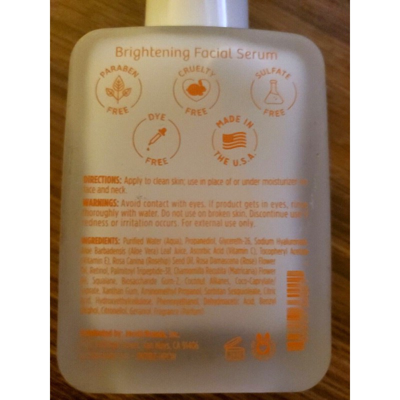 ESSENTIAL BEAUTY FACIAL SERUM +VITAMIN C & ROSE OIL