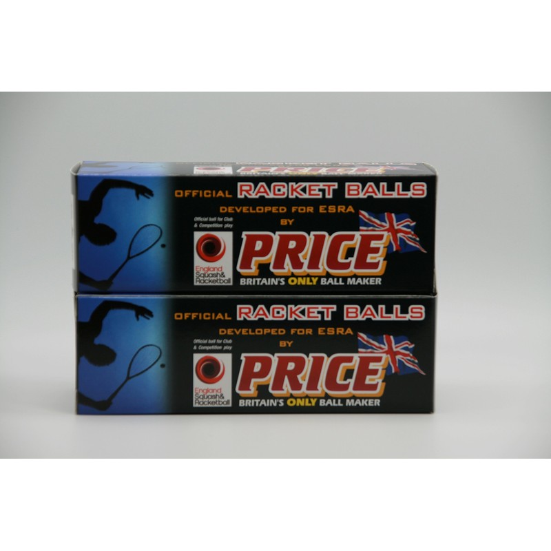Price's Blue Racket balls(6 balls - 2 boxes of 3