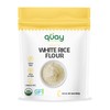 Quay Naturals Organic White Rice Flour, 2 lb, Finely Milled