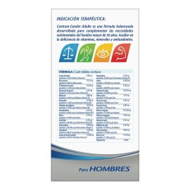 Multivitamínico Centrum Hombre Vitamina B Vitamina C y Calcio 2 Pack de 60 Tabletas