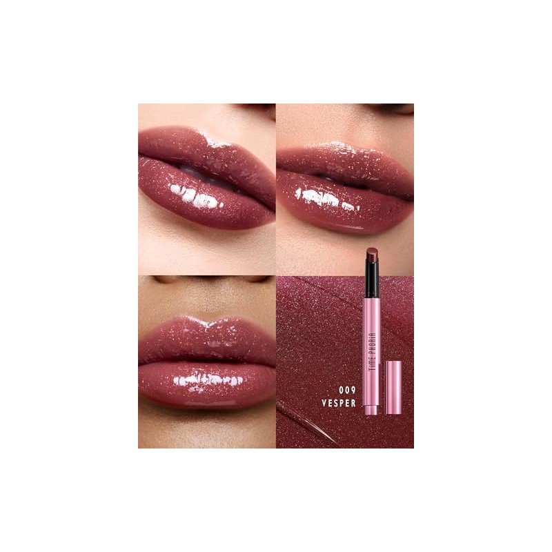 TIMEPHORIA Labial Hidratante Milkyway, Bálsamo con Color Efecto Espejo 5D,