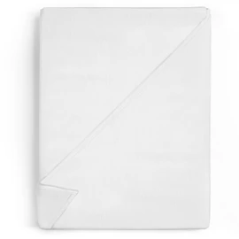 Cotton Flat Sheet for Single or Double Bed 100 x 200 cm – Flat Bed Sheets for Single Double Beds or Sofa Ideal for Adults and Children Bed Sheets with Oeko-Tex Certified 100 x 200 cm White