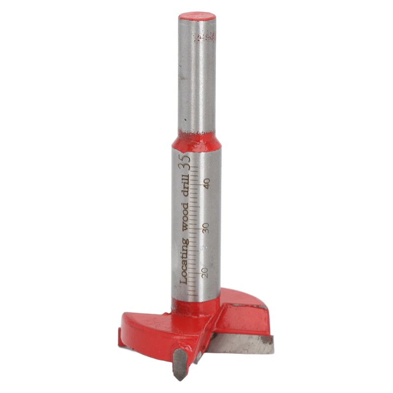 35mm Hinge Boring Jig Kit Hole Locator Red Drill Bit