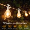 Brightown Outdoor String Lights, 50FT 25 G40 Bulbs Shatterproof Patio