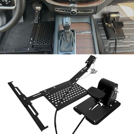 OceanicEcho Passenger Side Brake Pedal for Driver Assist Device - Training Brake Pedal with Base Bracket, Easy to Instal lIdeal for Student and New Drivers Learning to Drive a Car Safely