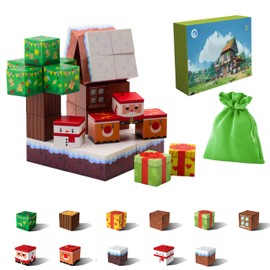 Rozzol Magnetic Blocks Tiles Toys Children Outdoor Toys STEM Montessori Toys Fidget Cube Building Toys Classroom Building Toys for 3+ Boys Girls Christmas Birthday